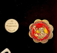 Chupa Caps Slammer Offizial World Chupa Cap Association 90er Metall Vintage RAR