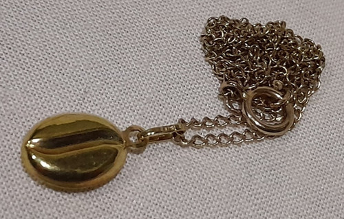 9 kt gelbgold kaffeebohne - kt,
