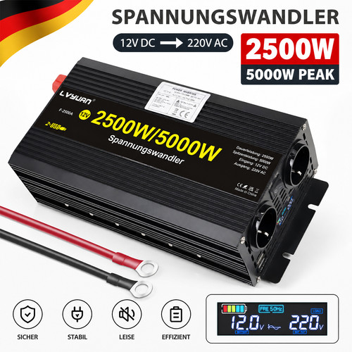 2500w 5000w spannungswandler - 5000w,