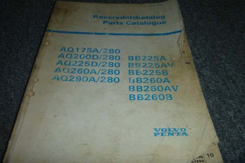 1981 volvo penta - penta, aq225d