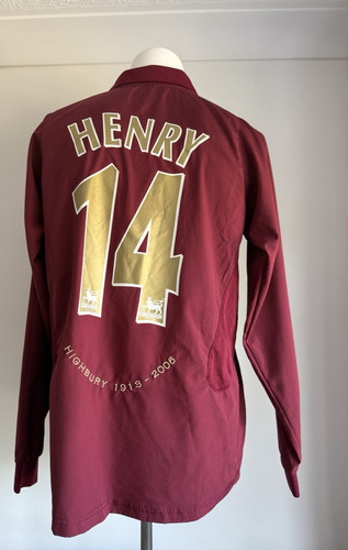Arsenal henry nike 2005 - arsenal, #14