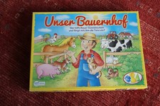 Unser Bauernhof, Spiel ab 4 Jahren, für 2 - 4 Spieler, mit viel Zubehör
