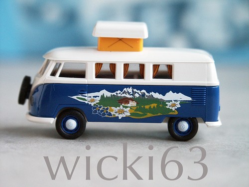 Brekina alpen camper - vw,