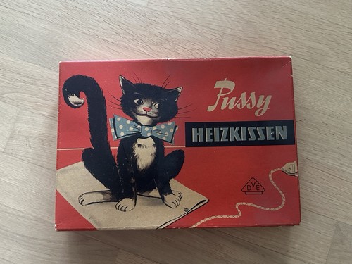Pussy heizkissen vintage 50er - heizkissen,