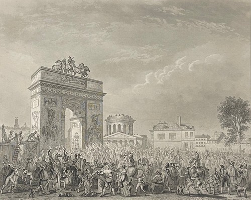 Paris eingang garde imperial - eingang,