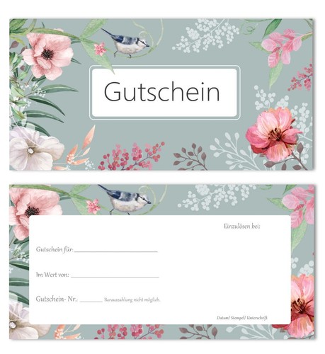 Geschenkgutscheine - x,