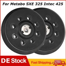2PC Klett-Schleifscheibe Ersatz für Metabo SXE 325 Intec 425 Sanders Stützteller