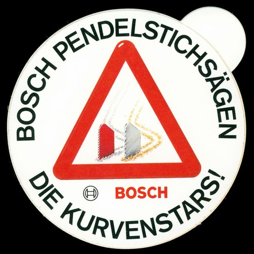 Werbe aufkleber bosch - -,