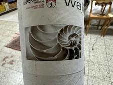 Wallprint Fossil Kunst  Bild WANDBILD selbstklebende Vinyl Folie 250x125