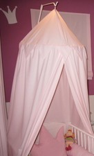 Betthimmel in Rosa, Mädchentraum, wunderschön!