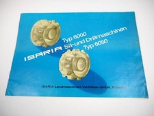 Original Prospekt Isaria 6000