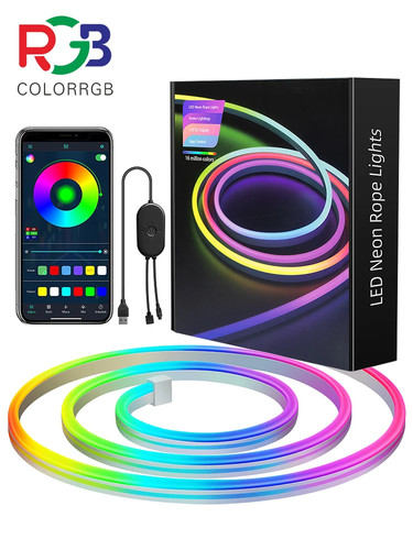 Led neon rgb lichtschlauch - led, 3m