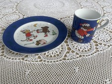 Thomas Janosch Kinder Dessertteller Teller Becher Kindergeschirr Weihnachten