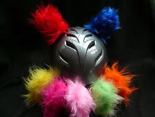 OHREN Helm Skihelm Hörner NEU 12 Farben ♥ BUNT ♥ Ski  Langhaar  Helmohren FELL