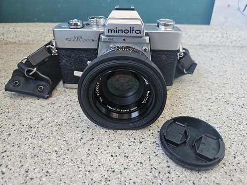 Minolta srt 303b - 50mm/1.7, mc