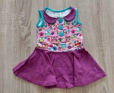 Kragenkleid Gr. 74/80 NEU! ?? Babauba Hoots Eulen Kleid