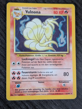 Pokemon Karte Vulnona 12/102 Deutsche Base Set Holo