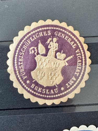 Reklamemarke siegelmarke - reklamemarke,
