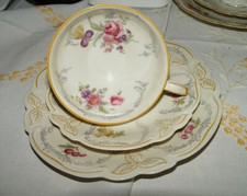 Sammeltasse Sammelgedeck 3-teilig Heinrich Winterling Marktleuthen  - 50er Jahre