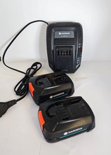 Gardena 2x2,0Ah + Ladegerät Für  ComfortCut 50/18V-P4A Akku-Heckenschere