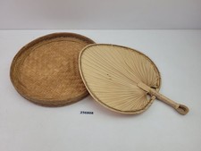 Fächer & Tablett geflochten