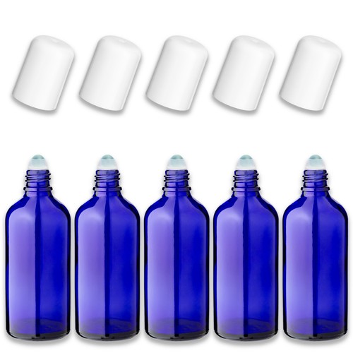 Blaue glasflasche 100 ml - glasflasche,