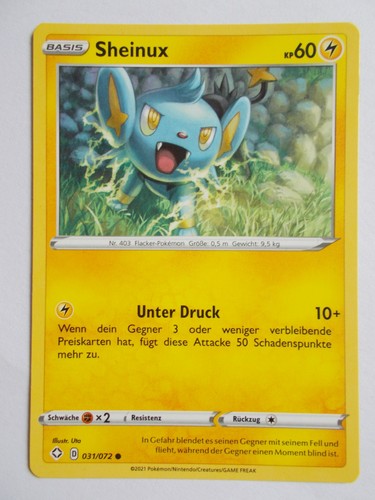 Pokemon karten sheinux - pokemon,