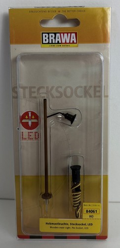 Brawa 84061 holzmastleuchte - h0,