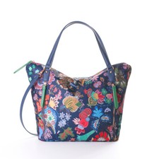 Oilily Amelie Sits Shopper Black Iris, Damentasche Handtasche Schultertasche 