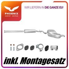 Volvo S80 I 2.4 (1998-2006) Mittel+Endschalldämpfer Auspuffanlage Auspuff