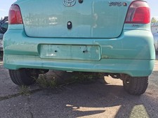 Toyota Yaris XP10 Stossstange Stossfänger Bumper hinten 764 Light Aqua Met 3trg