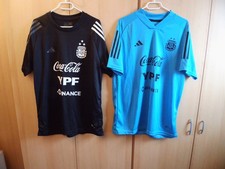 Argentina Argentinien Messi Trikot Gr. L  Slimfit AFA Sponsoren Ansehen Selten !