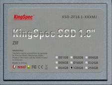 KINGSPEC KSD-ZF18.1-XXXMJ 128GB SSD 1,8" ZIF2