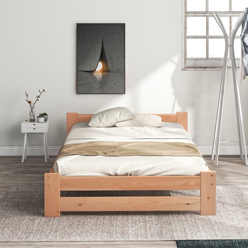 Massivholzbett einzelbett - massivholzbett,