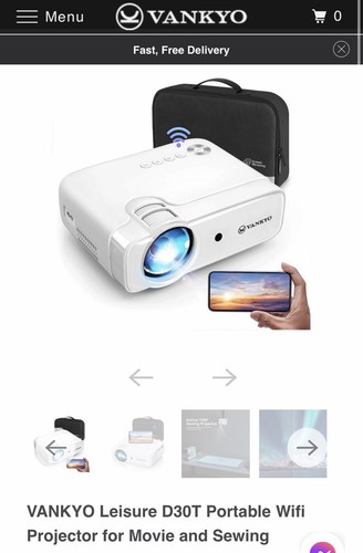 Vankyo d30t mini - mini, fhd
