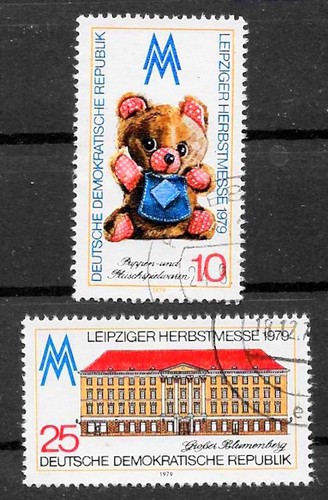 Ddr 2452 2453 gestempelt - 2452-2453,