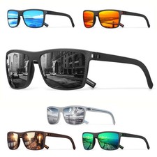 Stylische Sonnenbrille Retro im Kultdesign Brille Schwarz Rot Blau Grün 5419