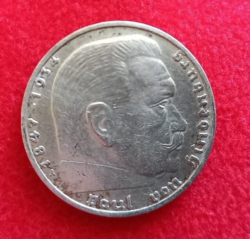 Reichsmark 1938 hindenburg - 2,