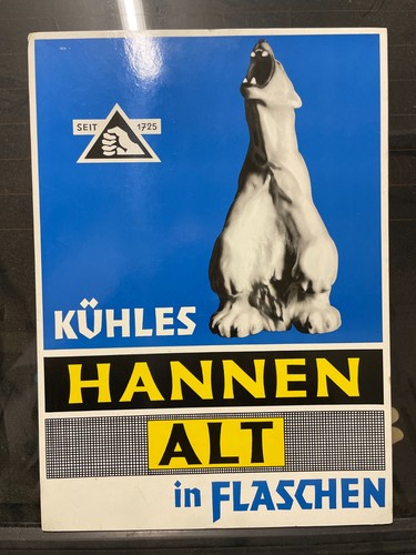 Hannen alt pappschild - ++, ++