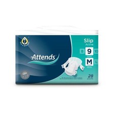 Attends Slip Active 9 Gr. M