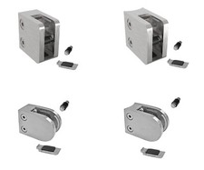 Edelstahl V2a Glashalter