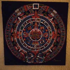 Azteken Kalender Wandbild