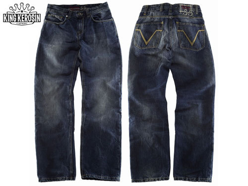 King kerosin denim jeans - kerosin,