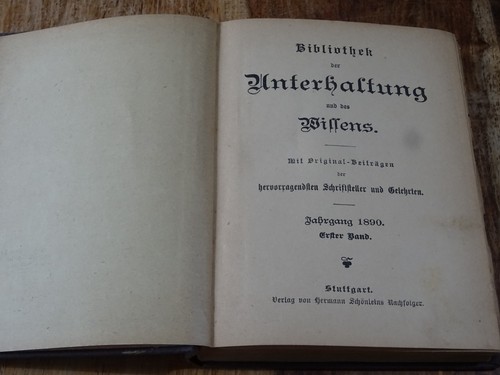 Bibliothek der unterhaltung - der,
