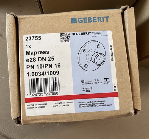 Geberit mapress - 6x,