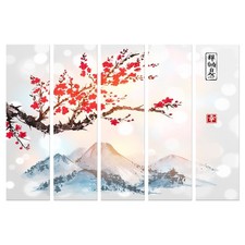 Natur Berge Kirschbaum