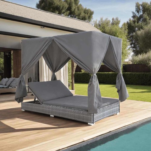 Outdoor lounge bett mit - outdoor-lounge-bett,