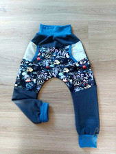 Graue Jogginghose,Micky Maus,French Terry,Neu,Gr.122/128,selfmade,Freizeit