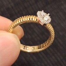 Ehering Toskana (18K) 4 mm