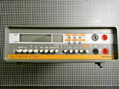 Siemens multimeter 1042 - multimeter, b